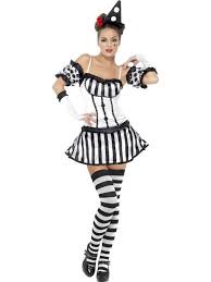 Black And White Clown Halloween Costume Pin On Clown Costume