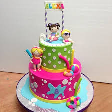 Cabana Girls Pool Party Cakes Popsugar Family Photo 2