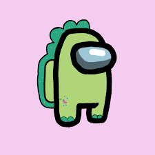 Pickle The Dinosaur As Among Us Picklethedinosaur Amongus Dinosaur Moriahelizabeth Picsartcolor Fr Cute Canvas Paintings Cute Drawings Dinosaur Pictures