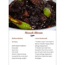 * 400 g cumi, buang tulang plastiknya, buang kotoranya, tp jgn buang tinta hitamnya. Pes Perencah Daging Masak Hitam Segera 90gm Resepi Tok Su Sedap Original Asli Tanpa Msg 100 Tanpa Pengawet Shopee Malaysia