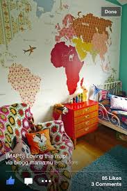 Put A Waℓℓ Map Up In The Practice Room And Assign Yourseℓf Each Of Your Students A Stick Pin Person A Destination World Map Mural World Map Wallpaper Decor