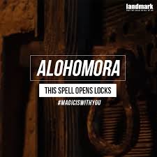 If you're sick of using your boring old keys to unlock your door, make has a. Landmark Stores On Twitter Using The Alohomora Spell Which Doors Would You Like To Unlock Let Us Know In The Comments Below And Celebrate 20yearsofharrypotter Https T Co Llmrpstmte