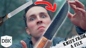 How to Make a Bowie Knife From a Farriers Rasp
