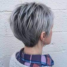 Go through our list as we cover all face shapes and hair colors! 25 Grey Short Hairstyles For Women