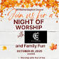 Night of Worship and Family Fun event image