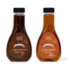 Keto Chocolate Poke Cake With Pumpkin Frosting Recipe In 2020 Chocolate Syrup Sugar Free Caramel Syrup