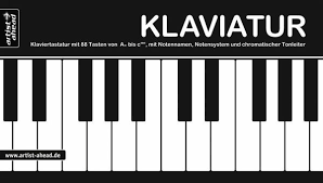 Keyboard klavier noten aufkleber piano sticker klaviertasten transparent pvc set. Klaviatur Portofrei Bei Bucher De Bestellen