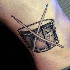 Music tattoos can be a very good cover up tattoos. Top 67 Drum Tattoo Ideas 2021 Inspiration Guide
