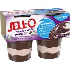 Healthy fudgy brownies (59 calories each). Jell O Sugar Free Chocolate Vanilla Swirls Reduced Calorie Pudding Snacks 4pk Cups Hy Vee Aisles Online Grocery Shopping