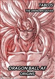 Dbaf Origins Tablos The Unknown Saiyan Dragones Dragon Ball Z Dragon Ball