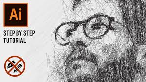 Black And White Vector Portrait Tutorial Illustrator Vector Portrait Sketch In Adobe Illustrator Tutorial From Vectorslate Vector Portrait Illustrator Tutorials Portrait Sketches