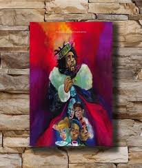 Cole, who is standing in front of a burning basketball hoop on the album cover, didn't stop there with the nba references. New J Cole K O D Album Cover Artwork American Rapper 20x30 24x36 Poster T 775 Ebay