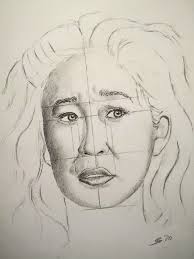 Claudias Artwork Wie Zeichnet Man Ein Gesicht Gesichtsproportionen Frontal