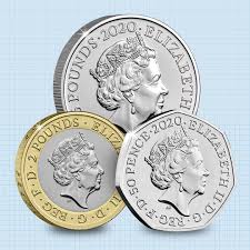 2020 Coins 50p Coin Decorative Plates Coins