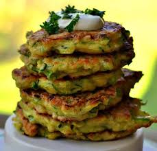 I recommend waiting to add the salt until just before cooking, since salt will draw out even more liquid from the zucchini. Crispy Cheesy Zucchini Fritters Small Town Woman