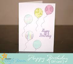 With templates for every occasion—from birthdays to anniversaries to just thinking about you—you can create the perfect customized card for your loved one, and save time and money, too. Cut Out Balloons Birthday Card Pazzles Craft Room