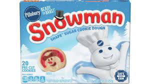 Pillsbury doughboy cookie cutter ✅. Pillsbury Shape Snowman Sugar Cookie Dough Pillsbury Com