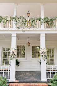 09 03 17 Valerie Jacob Cedarwood Weddings Garland Wedding Decor Front Porch Decorating Front Yard Decor