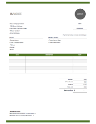 Graphic Design Invoice Download Free Templates Invoice Simple
