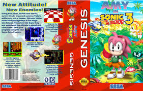 Sonic the hedgehog 3 (ソニックザヘッジホッグ３ sonikku za hejjihoggu surī?), or simply sonic 3 (ソニック３ sonikku surī?), is a platform video game in the sonic the hedgehog series developed by sonic team and. Amy Rose Sonic The Hedgehog 3 Sega Genesis Gen Png Download 501x321 4449971 Png Image Pngjoy