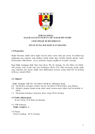 Kertas Kerja Majlis Persaraan Guru Besar 2018