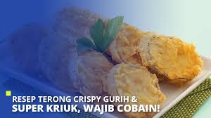 2 buah uk besar bumbu tepung basah tepung beras : Resep Terong Crispy Gurih Super Kriuk Wajib Cobain