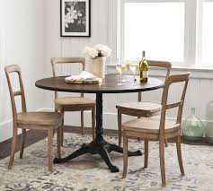 Rae Round Pedestal Bistro Table Pottery Barn In 2020 Round Pedestal Dining Table Round Pedestal Dining Pedestal Dining Table