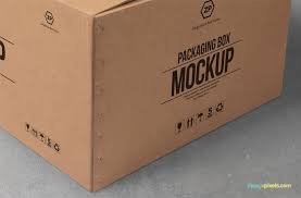 Free Cardboard Box Mockup Zippypixels Box Mockup Psd Template Free Free Psd