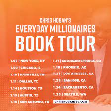 Financial guru chris hogan returned to wcl to talk about his new book everyday millionaires. did you know there are 11 million millionaires in the u.s chris is on a book tour. Chris Hogan On Twitter In Just A Few Days I M Heading Out Across The Country To Spread The Word About My New Book Everydaymillionaires I Would Love To See You In One
