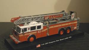Fdny 111 truck 'the nut house' brooklyn. Amercom Seagrave Fire Truck Rear Mount Ladder Fdny 1 64 Scale Review Hd Youtube