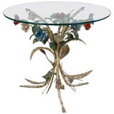 Benjara metal frame glass top coffee table with acrylic legs, clear, brass amazon $ 1061.55. Metal Base Coffee Tables 105 For Sale On 1stdibs