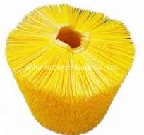 PP Plastic Ring Convoluted Poly Road Wafer Brushes