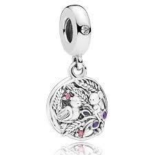 Hi, ich hab ein armband von pandora. Pandora Charm Anhanger Immer An Deiner Seite 797671czrmx Silver Rings Simple Silver Pandora Charms Purple Enamel