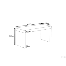 Beliani Beliani Table Basse Miroir Suran Argent Meubles Tv Hi Fi Rue Du Commerce