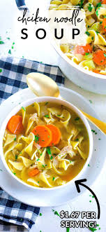 Easy Chicken Noodle Soup In 2020 Yummy Chicken Recipes Food Soup Recipes Chicken Noodle