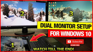 You have several options for each monitor. How To Connect Two Monitors To One Laptop Windows 10 Best Easiest Way Youtube