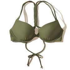 Hollister T Back Push Up Plunge Bikini Top 35 Liked On