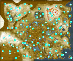 Zelda: Breath Of The Wild - All Shrine Locations - Cheat Code Central