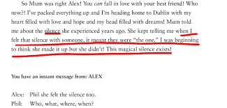 Silence Love Rosie Cecelia Ahern Where Rainbow Ends Favorite Books Rosie Rainbow