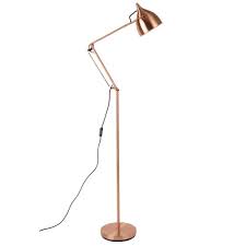 Zuiver Stehleuchte Reader Metall Kupfer O25xh167cm Wonen Met Lef