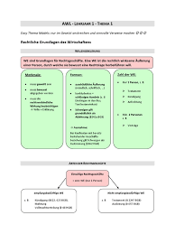 Bei einem dienstvertrag (§ 611 bgb) wird das bloße wirken, die arbeitsleistung als solche geschuldet. Awl Lehrjahr 1