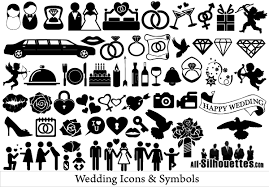 Free Vector Wedding Icons And Symbols Wedding Icon Wedding Symbols Symbols