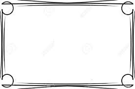 Variété d'encadrements, avec une originalité du plus simple au plus. Classique Simple Decoration Cadre Noir Pour Votre Texte Menu Ou Diplome Clip Art Libres De Droits Vecteurs Et Illustration Image 55493863