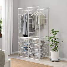 Komplement wire basket, white 602.573.23. Jonaxel Wardrobe Combination White Ikea