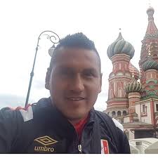 Marco Casas ya está en Rusia para alentar a la Selección Nacional (FOTOS)