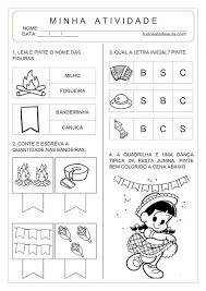 junina party coloring page early childhood education