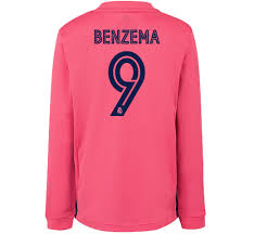 9 Benzema Kit Pink Black White T Shirts Men S Women S Youth Real Madrid Cf Eu Shop