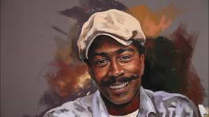 Process of a Pastel portrait, Big size portrait