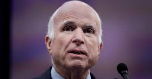 John McCain, war hero and 'maverick' Republican, is dead at 81