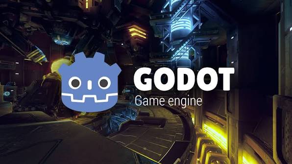 Captura del editor de Godot con una escena, 

              su árbol de nodos y el panel de propiedades.